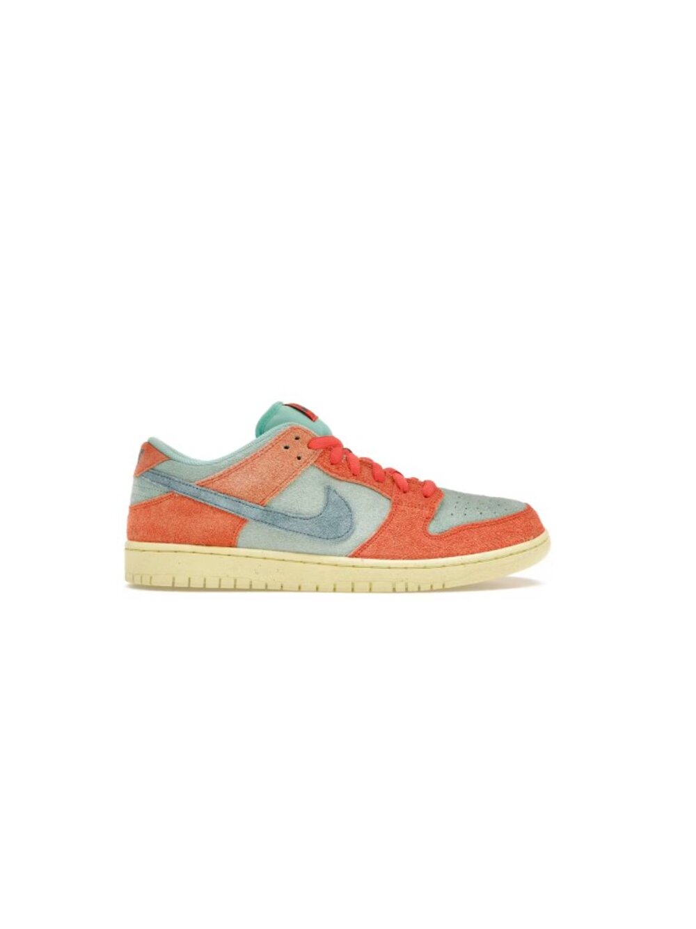 Nike SB Dunk - Low Orange/Emerald Rise/Lemon Chiffon - M8.5 Perfect Condition